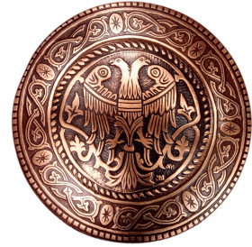 Фибула накладная «Двуглавая птица»