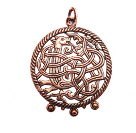 Slotted pendant "Unknown animal"