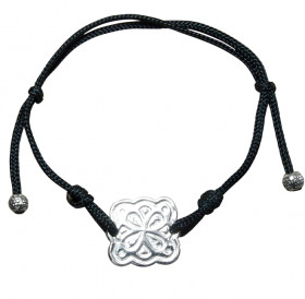 Браслет-шнурок «Клевер» № 1