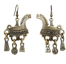 Earrings "Skates from the Begunitsy village"