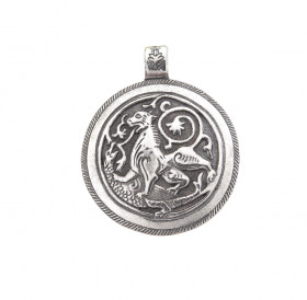 Cast pendant "Suzdal lion"