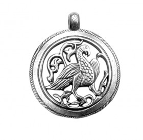 Slotted pendant "Suzdal bird"