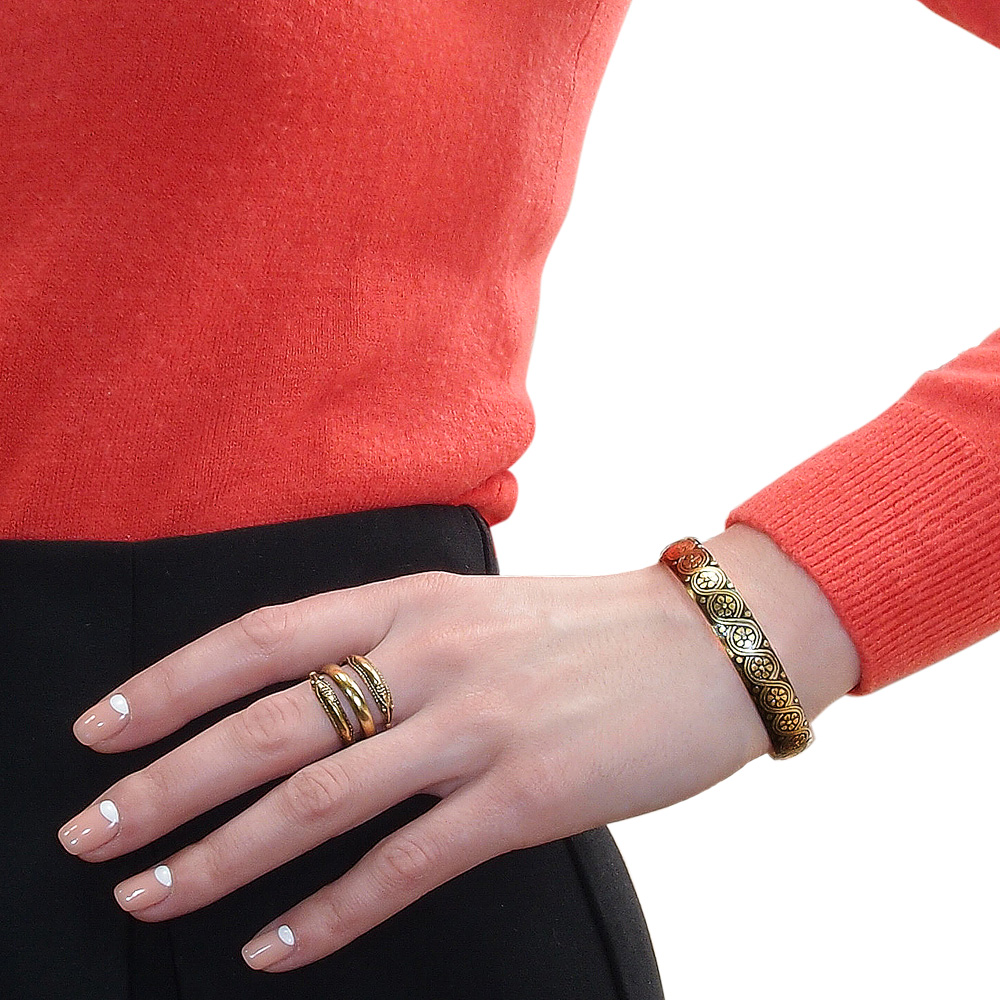 Bracelet "Flowers and grains"