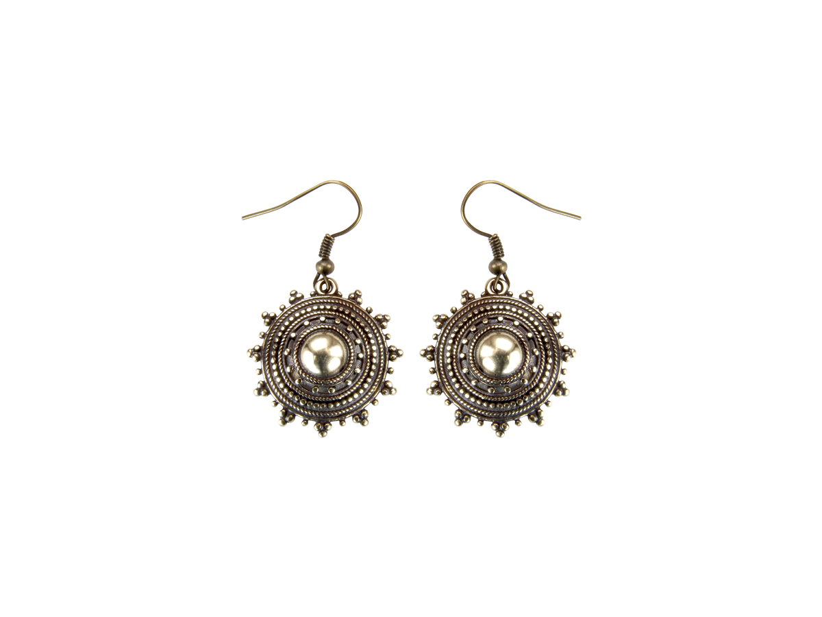 Earrings "Sunseeds"