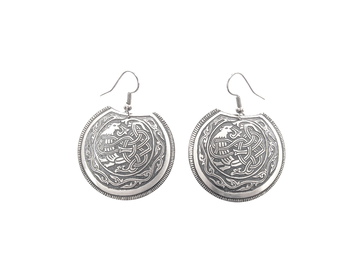 Earrings "Unknown Beast"