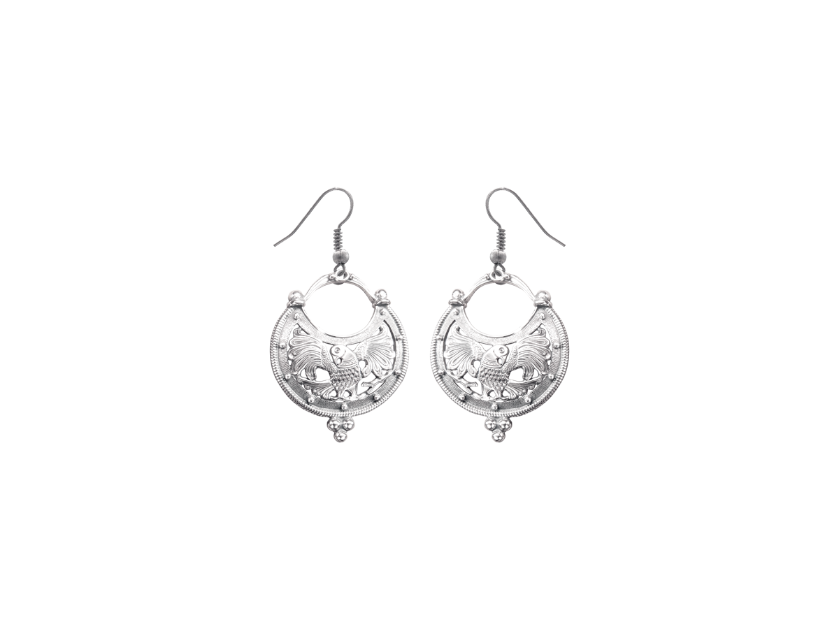 Earrings "Firebird"