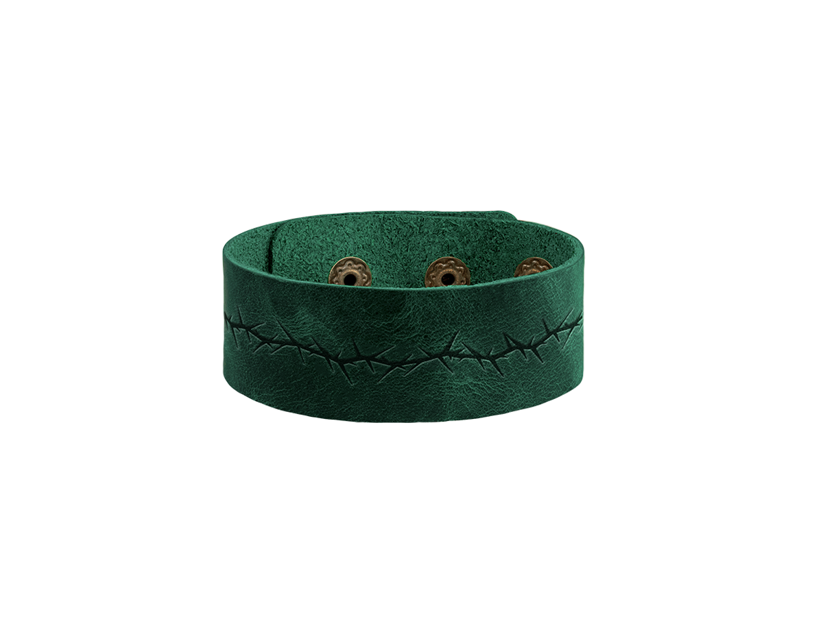 Браслет широкий "Терновая ветка"