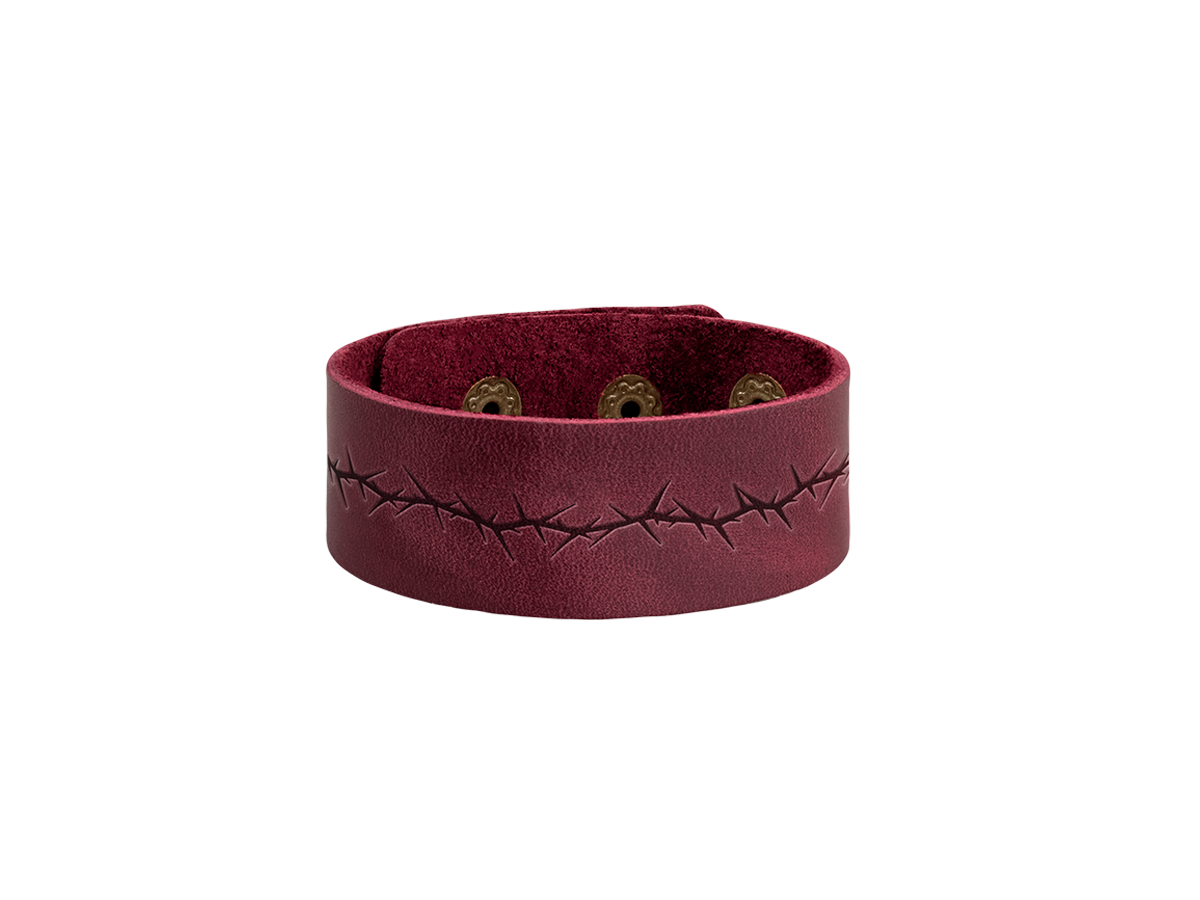 Браслет широкий "Терновая ветка"