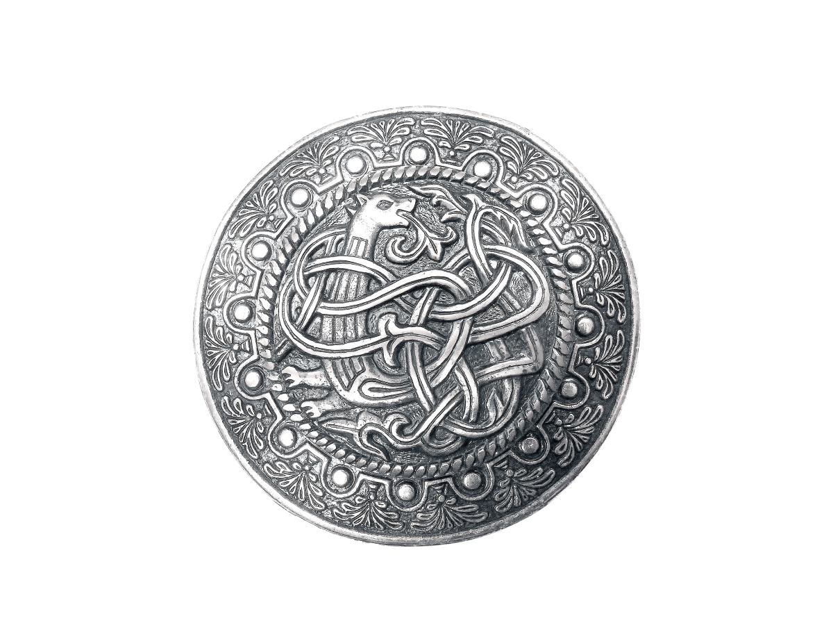 Cast brooch "Unknown Beast"