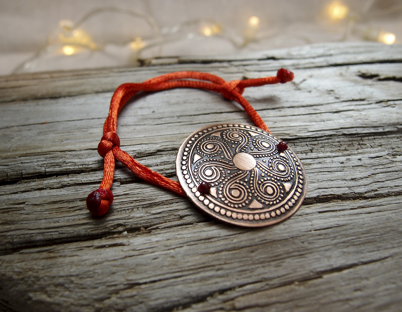 Bracelet-lace "Segner's wheel"